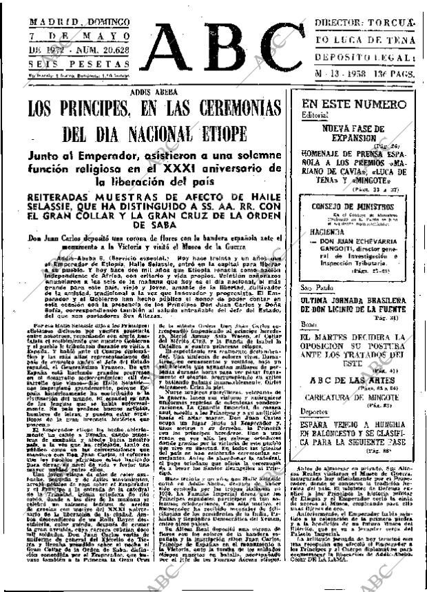 ABC MADRID 07-05-1972 página 25