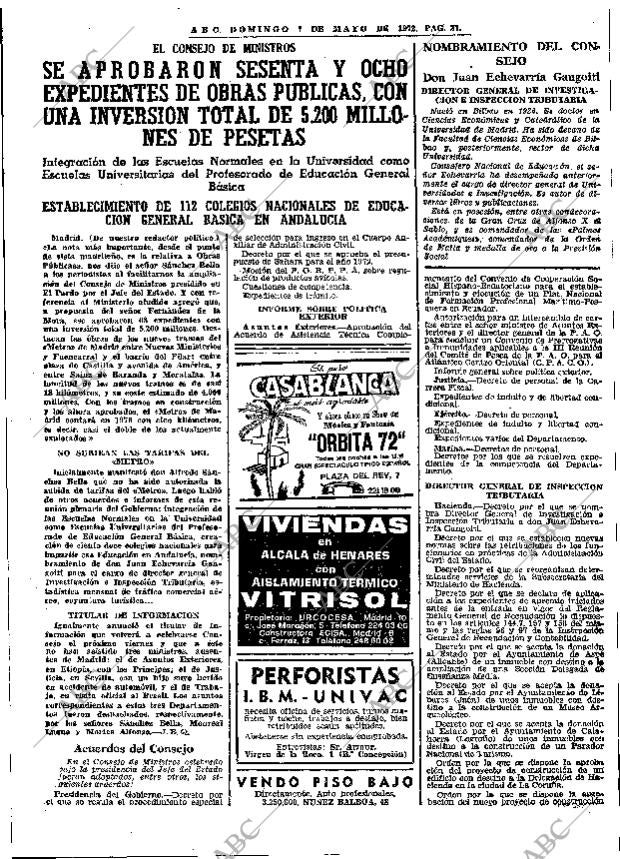 ABC MADRID 07-05-1972 página 27