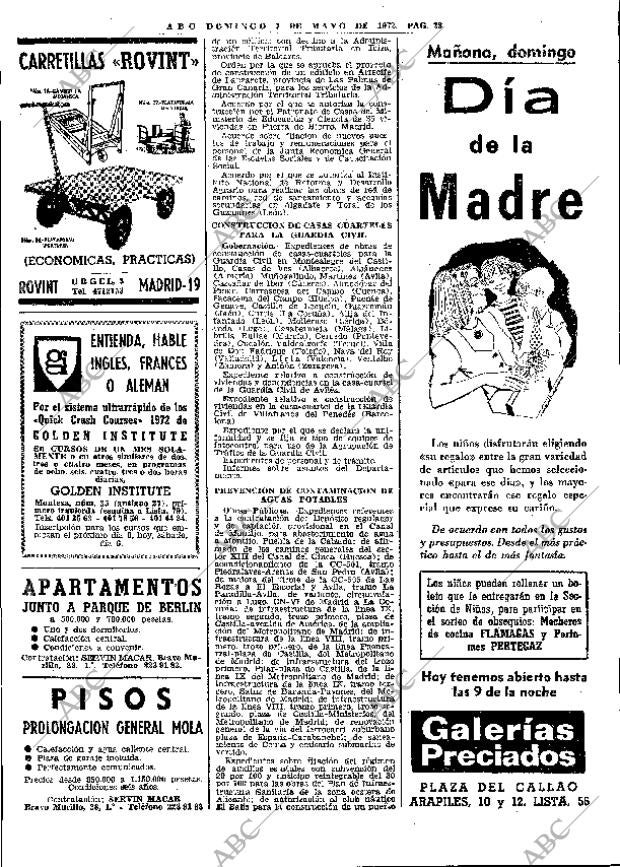 ABC MADRID 07-05-1972 página 28
