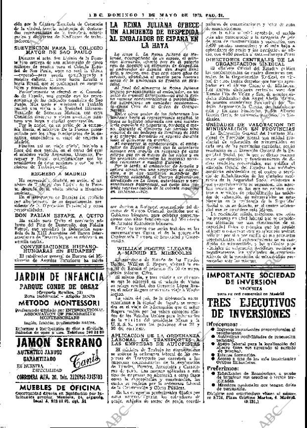 ABC MADRID 07-05-1972 página 32