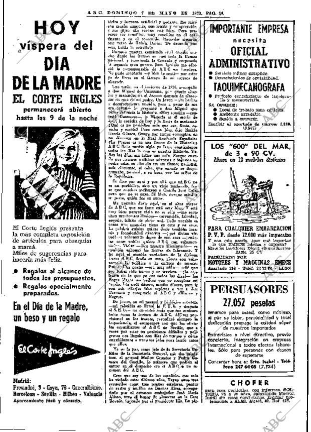 ABC MADRID 07-05-1972 página 34