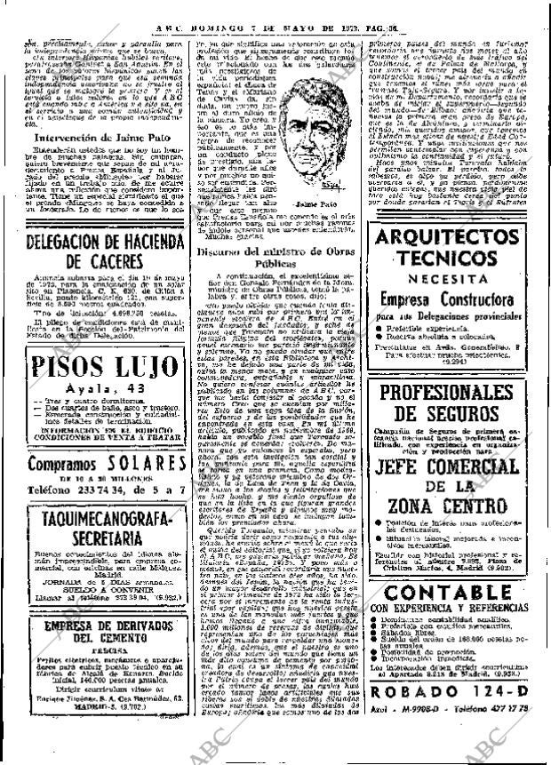 ABC MADRID 07-05-1972 página 36