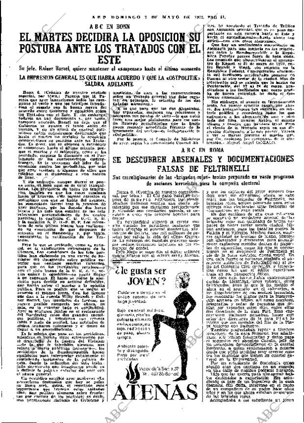 ABC MADRID 07-05-1972 página 41