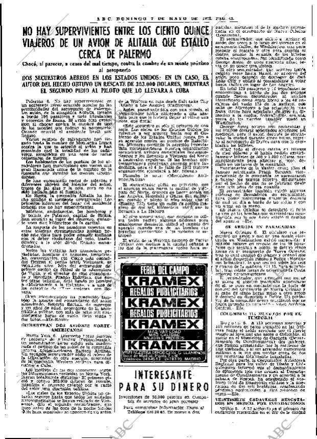 ABC MADRID 07-05-1972 página 45