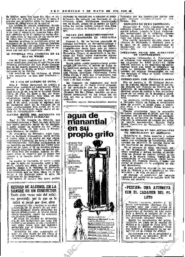 ABC MADRID 07-05-1972 página 46