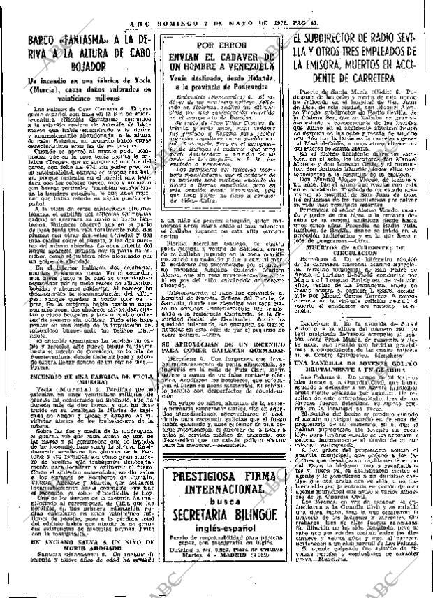ABC MADRID 07-05-1972 página 47