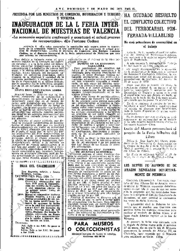 ABC MADRID 07-05-1972 página 51