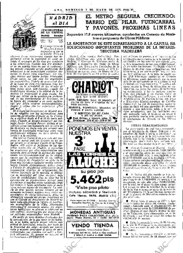 ABC MADRID 07-05-1972 página 57