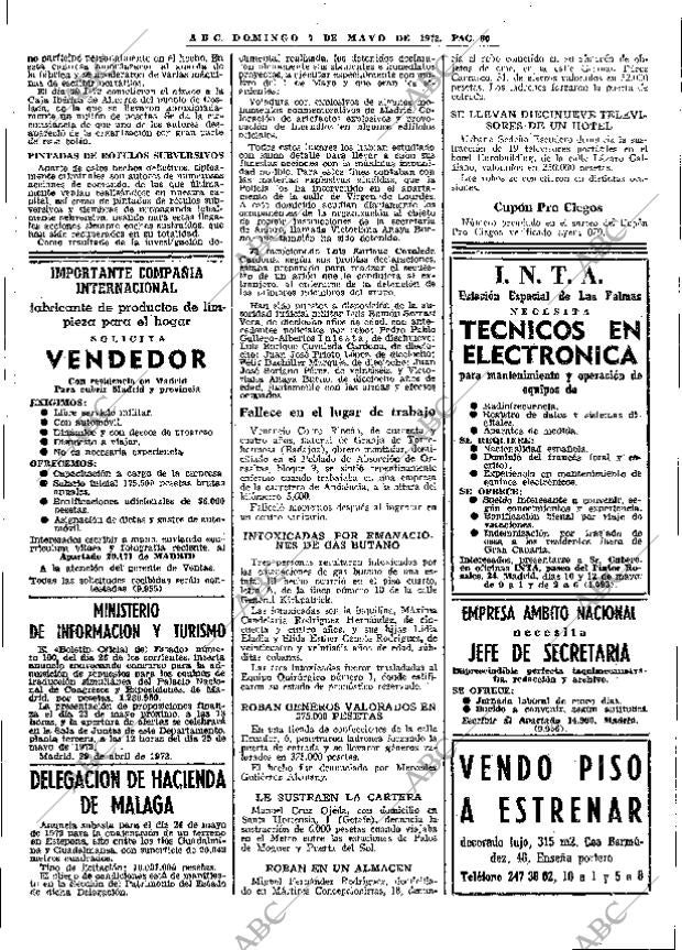 ABC MADRID 07-05-1972 página 60