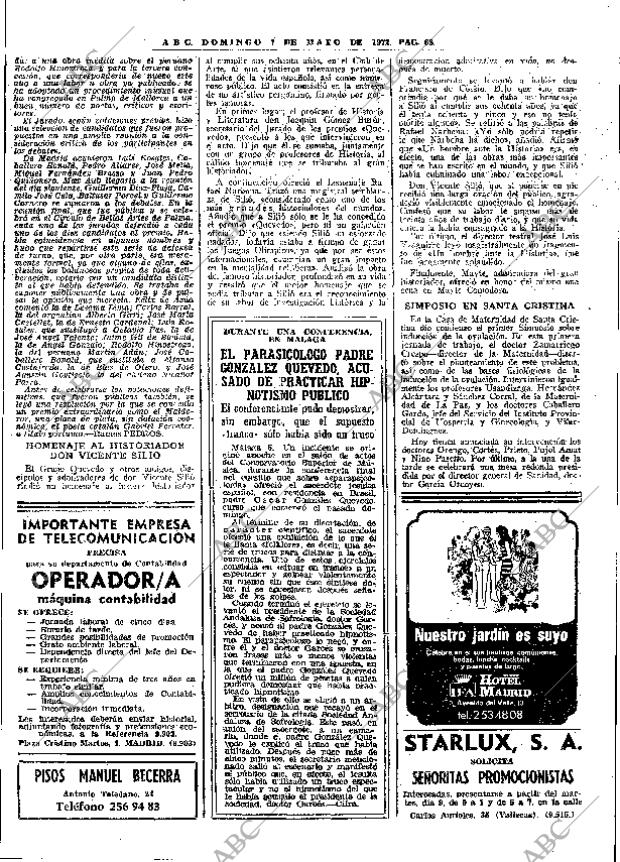 ABC MADRID 07-05-1972 página 68