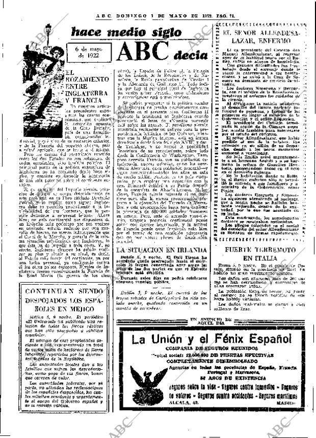 ABC MADRID 07-05-1972 página 71