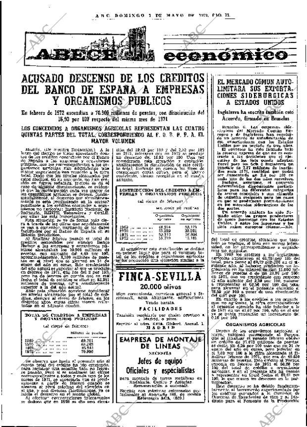 ABC MADRID 07-05-1972 página 73