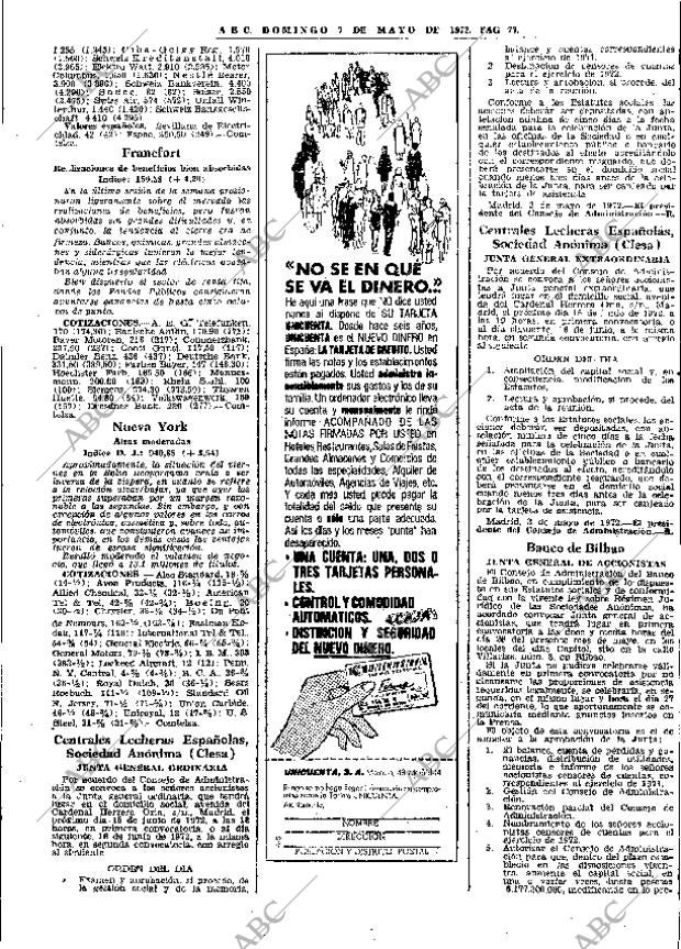 ABC MADRID 07-05-1972 página 77