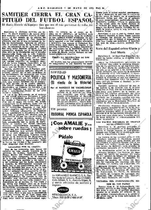 ABC MADRID 07-05-1972 página 84