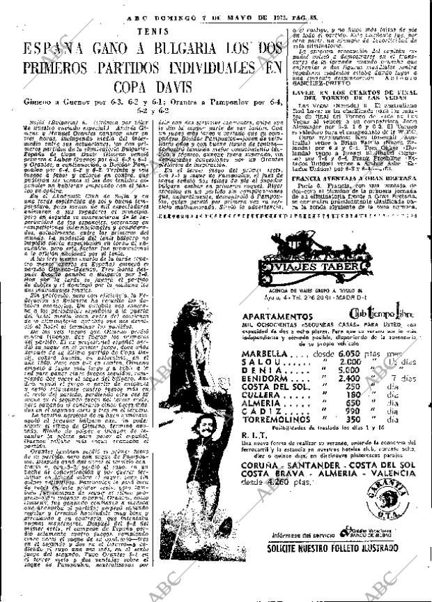 ABC MADRID 07-05-1972 página 85