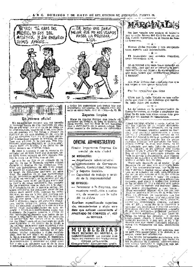 ABC SEVILLA 07-05-1972 página 49