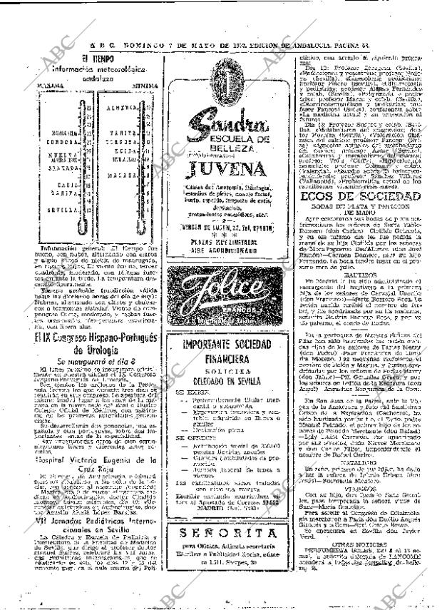 ABC SEVILLA 07-05-1972 página 58