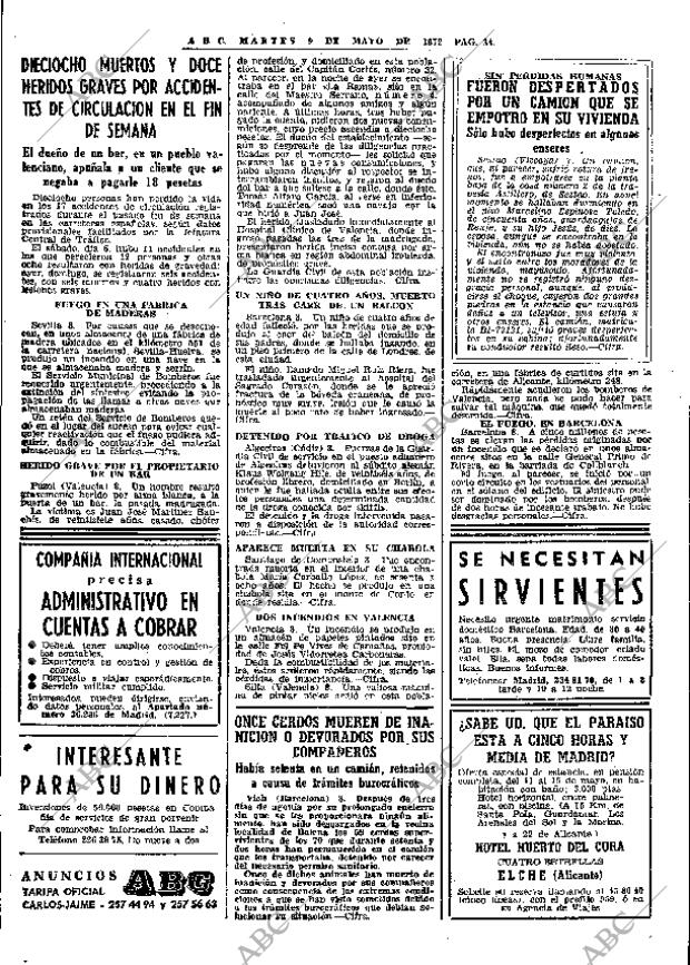 ABC MADRID 09-05-1972 página 34