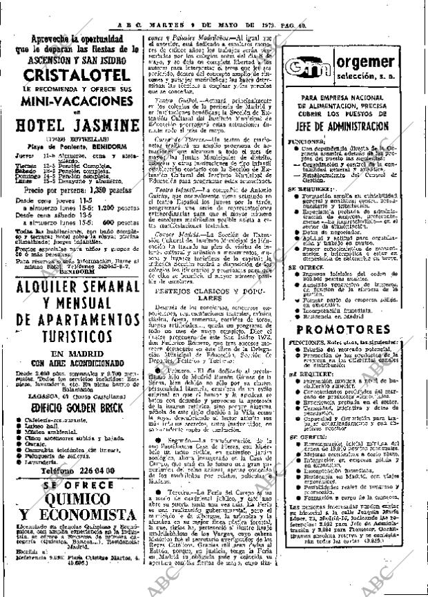 ABC MADRID 09-05-1972 página 40