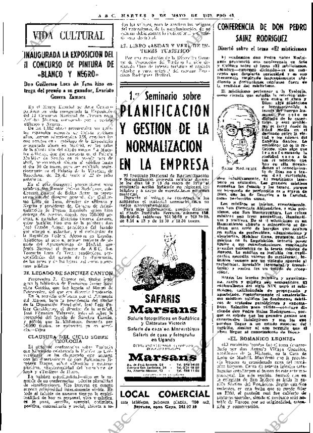 ABC MADRID 09-05-1972 página 47