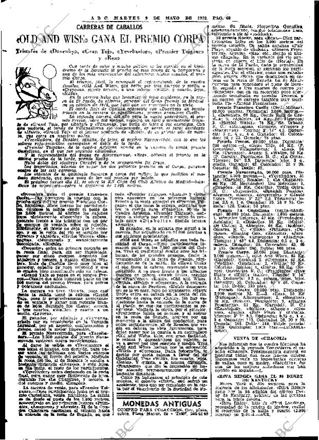 ABC MADRID 09-05-1972 página 68