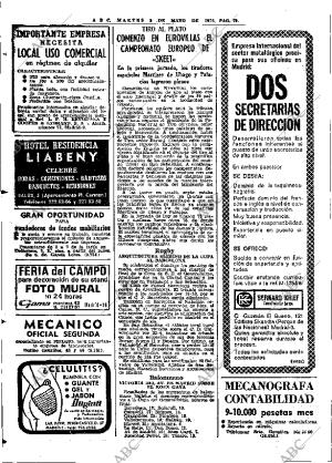 ABC MADRID 09-05-1972 página 70