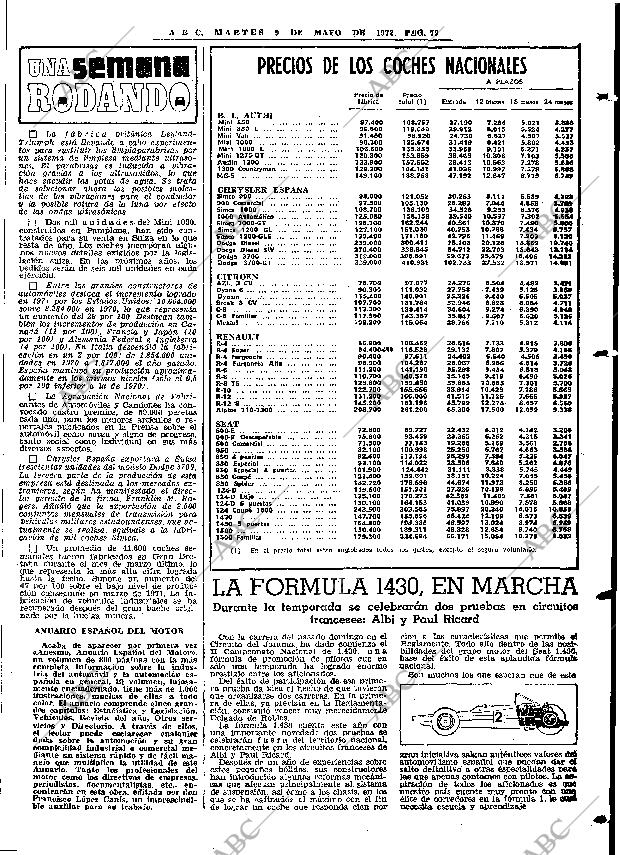 ABC MADRID 09-05-1972 página 79