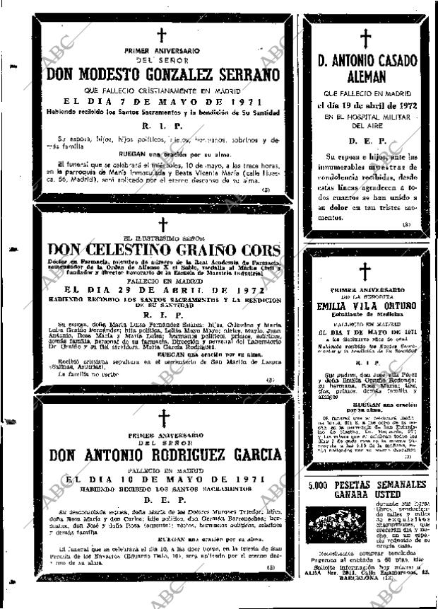 ABC MADRID 09-05-1972 página 98