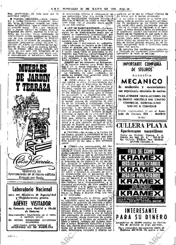 ABC MADRID 10-05-1972 página 26