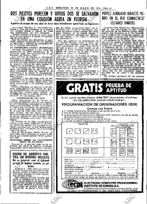 ABC MADRID 10-05-1972 página 33