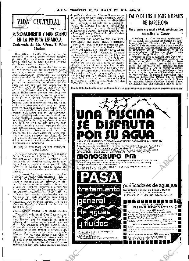 ABC MADRID 10-05-1972 página 45