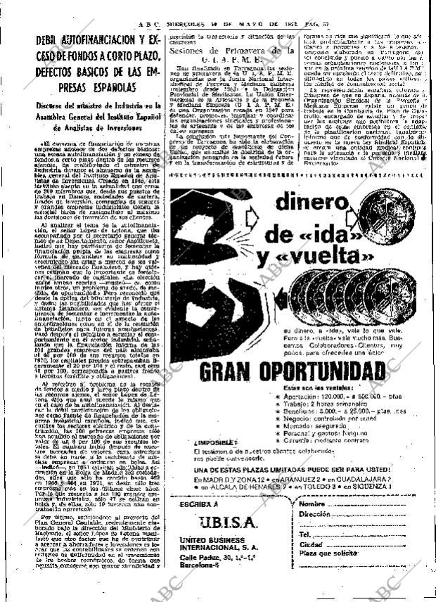 ABC MADRID 10-05-1972 página 57