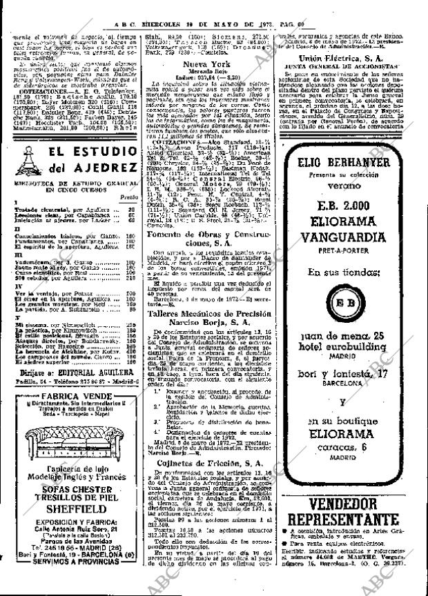 ABC MADRID 10-05-1972 página 60