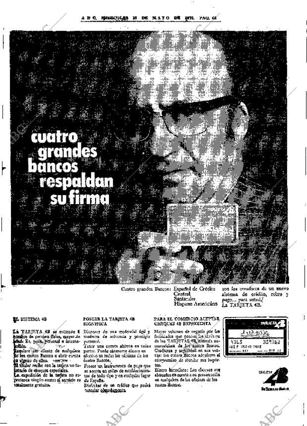 ABC MADRID 10-05-1972 página 68