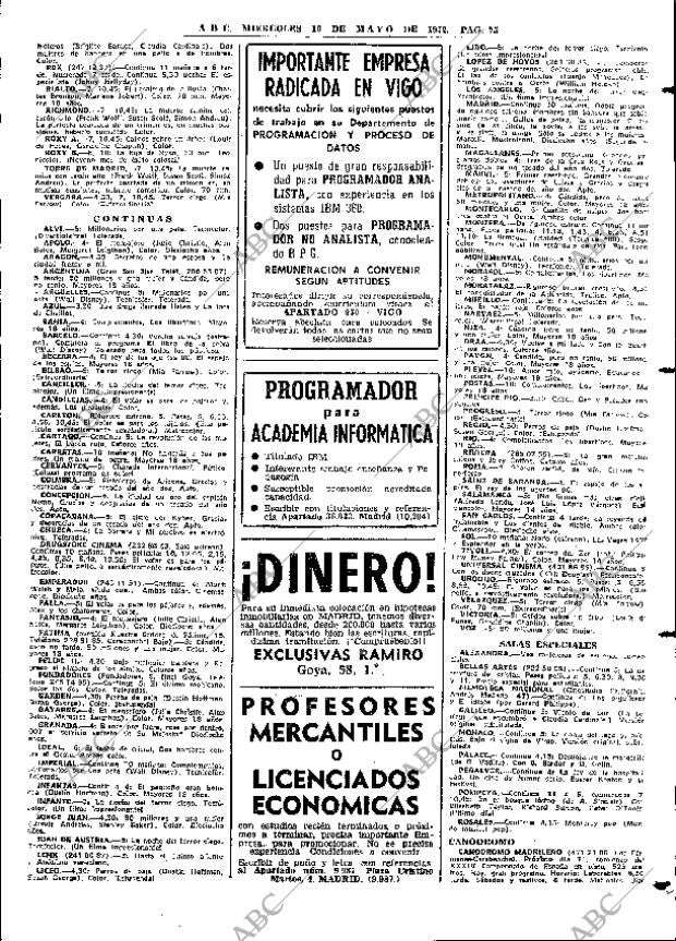 ABC MADRID 10-05-1972 página 75