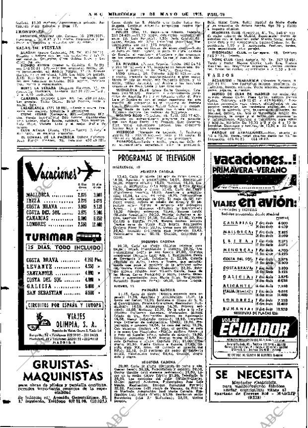 ABC MADRID 10-05-1972 página 76