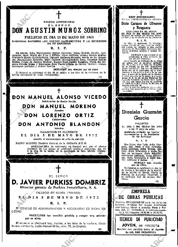 ABC MADRID 10-05-1972 página 93