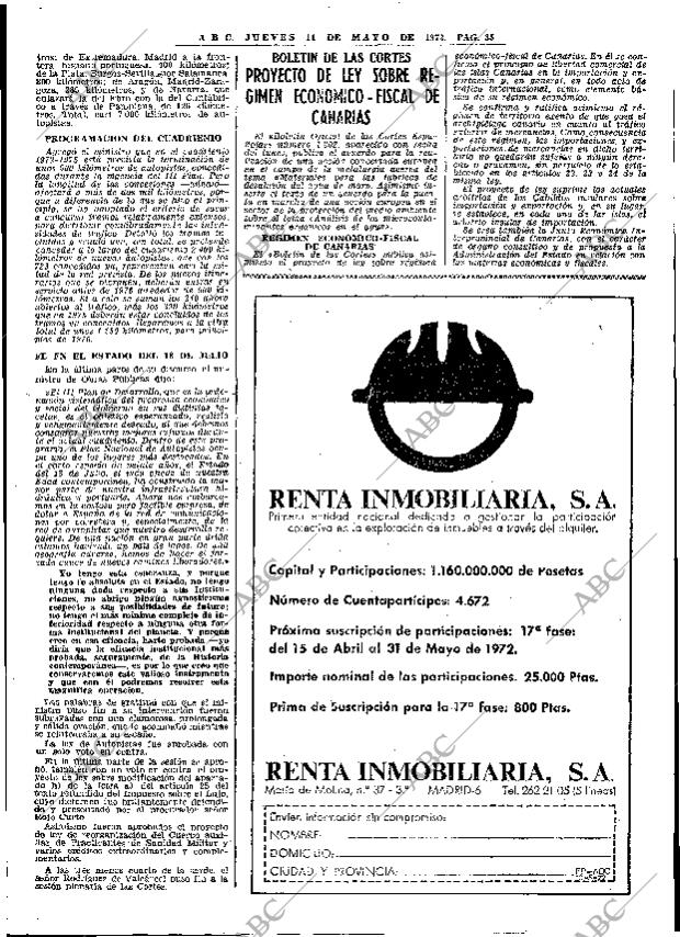 ABC MADRID 11-05-1972 página 35