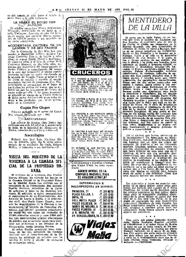ABC MADRID 11-05-1972 página 54