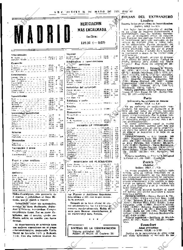 ABC MADRID 11-05-1972 página 65