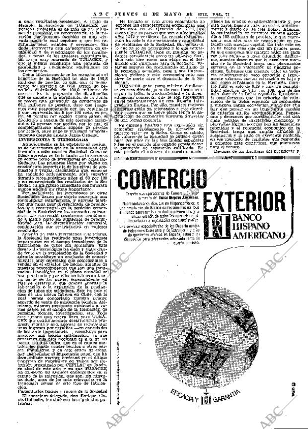 ABC MADRID 11-05-1972 página 71
