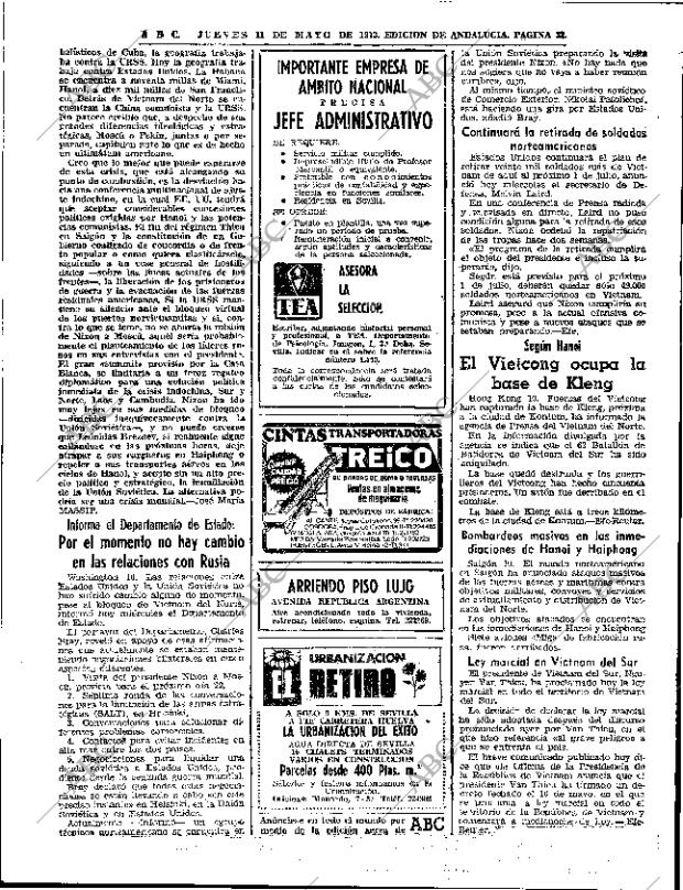 ABC SEVILLA 11-05-1972 página 32