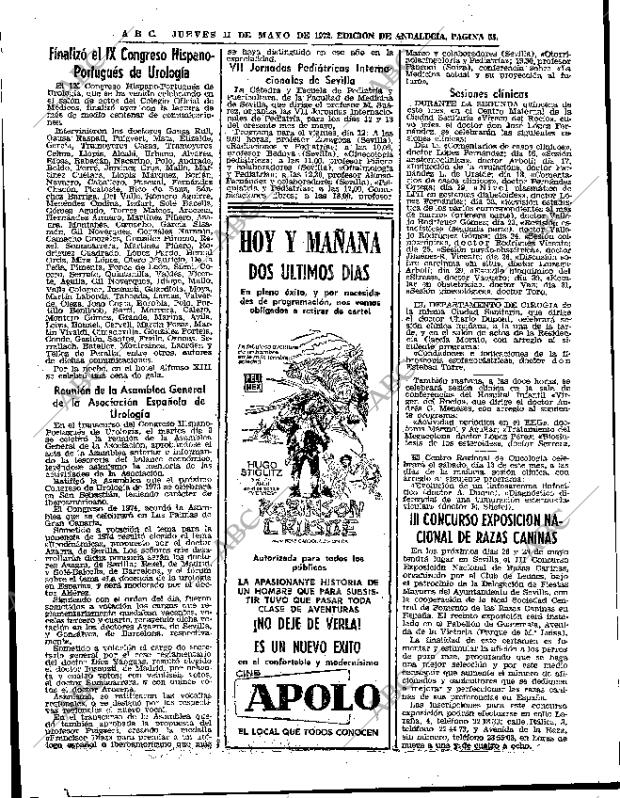 ABC SEVILLA 11-05-1972 página 55