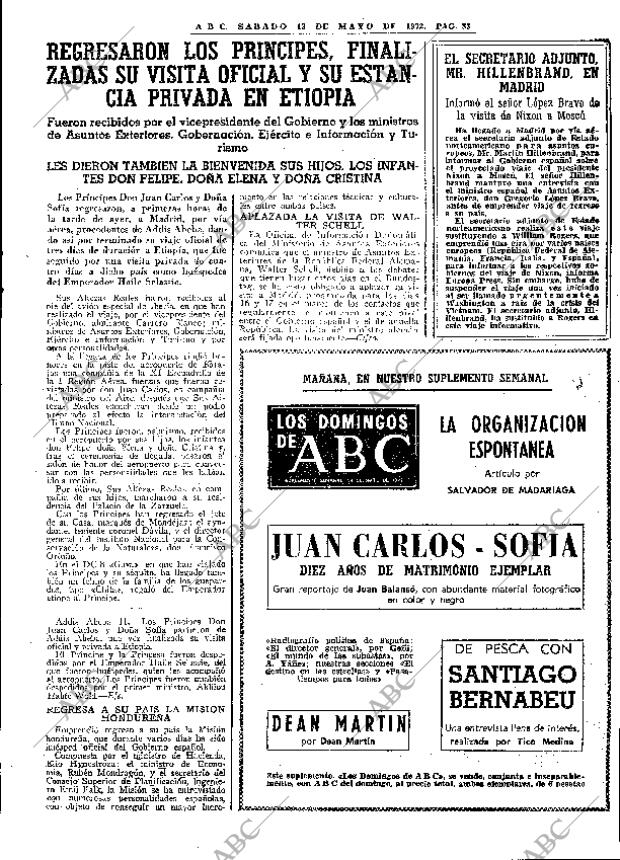 ABC MADRID 13-05-1972 página 33