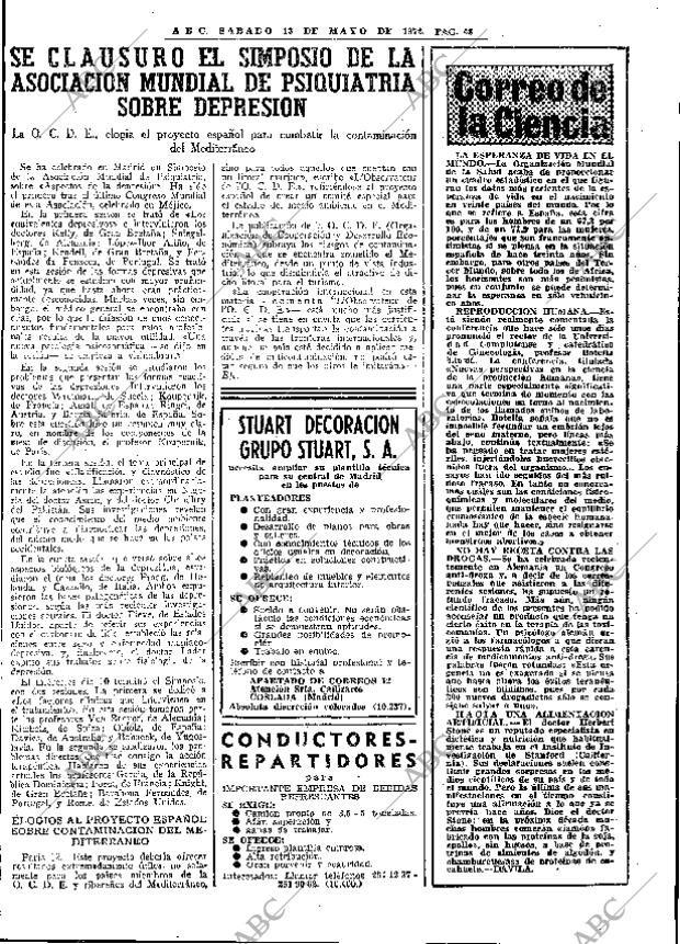 ABC MADRID 13-05-1972 página 48