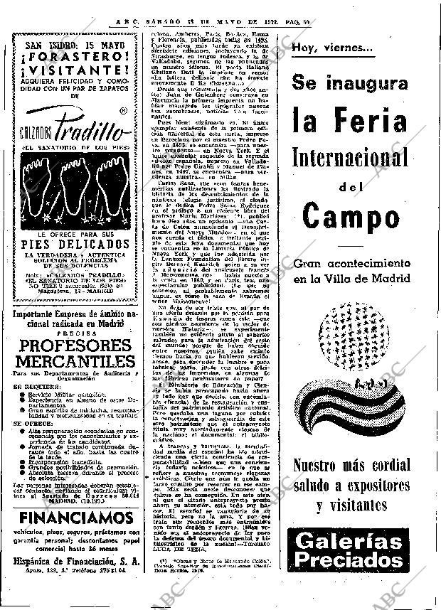 ABC MADRID 13-05-1972 página 50