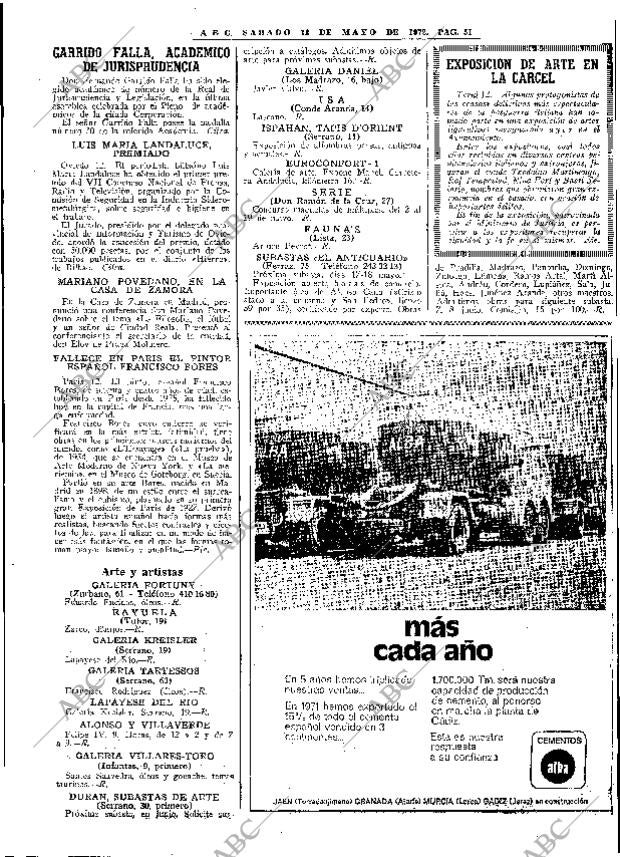 ABC MADRID 13-05-1972 página 51