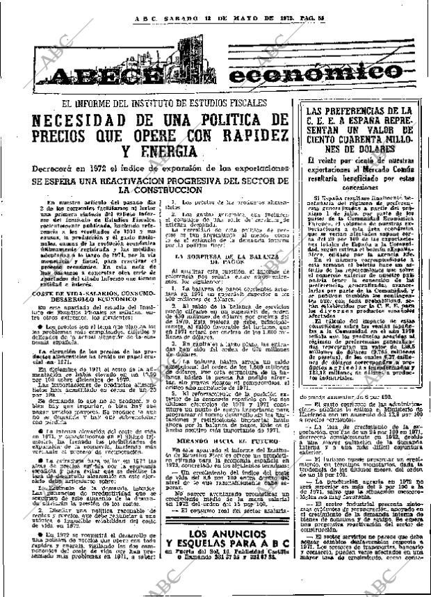 ABC MADRID 13-05-1972 página 55