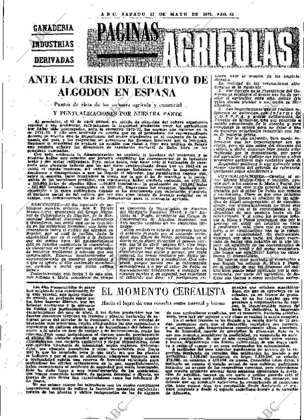 ABC MADRID 13-05-1972 página 65