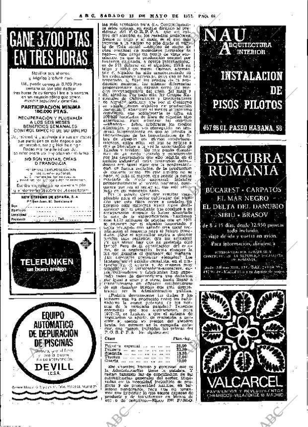 ABC MADRID 13-05-1972 página 66